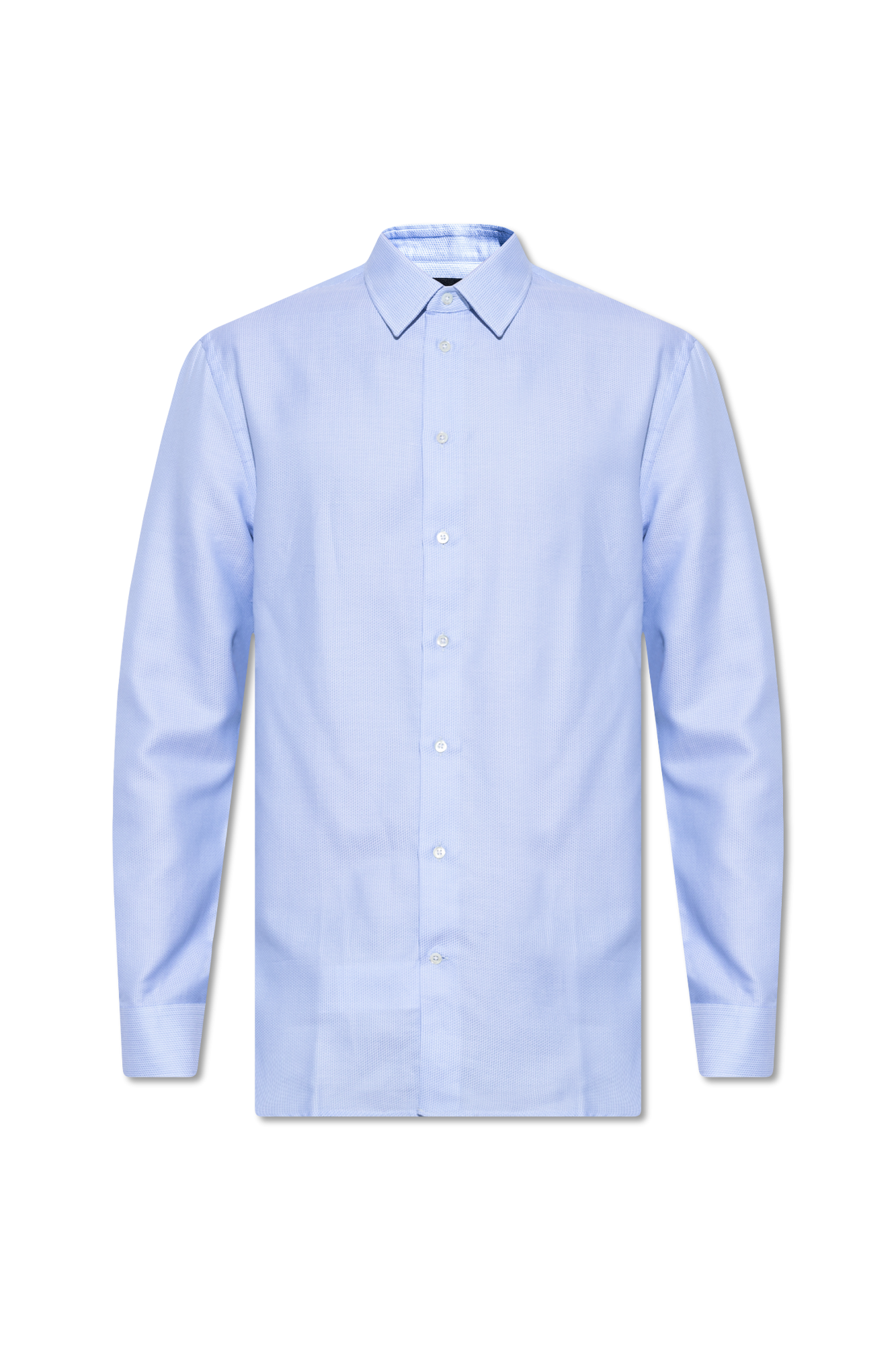 Blue Cotton shirt Emporio Armani GenesinlifeShops GB EA7